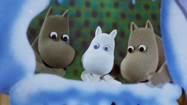 Les Moomins attendent Noël