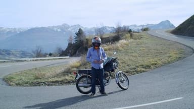 Laurent dans le vent
