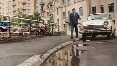 Trois peupliers de la rue Plyuschikha.